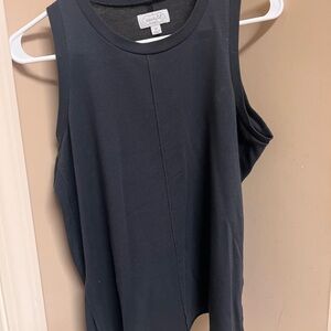 Mud Pie Charcoal Sleeveless Tank Top